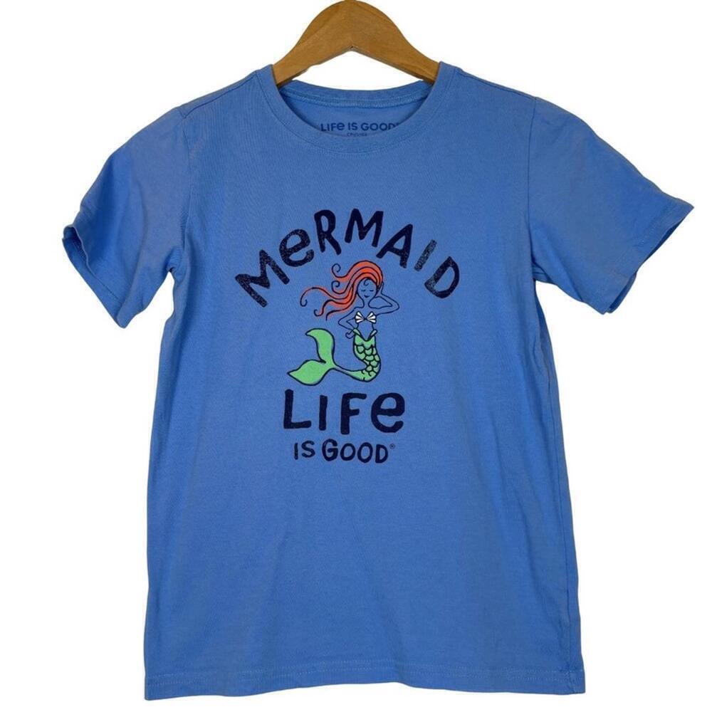 Life is Good Children's Cotton Mermaid Tee Size: Large